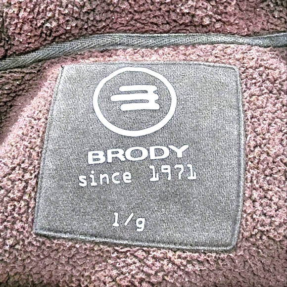 Brody Men's Zip Hoodie Sweater Size L - Picture 6 of 9